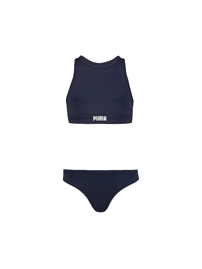 PUMA Mädchen Bikini Racerback dunkelblau